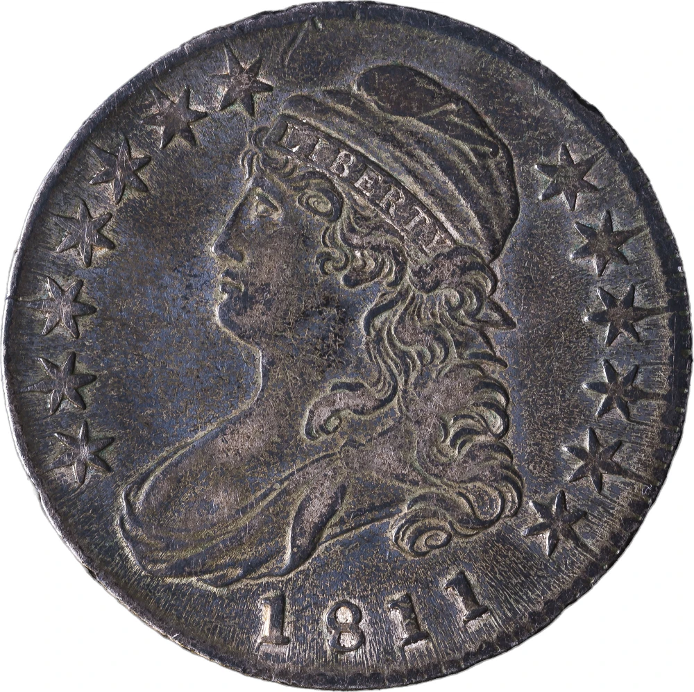 VF-30 1811 Bust Half