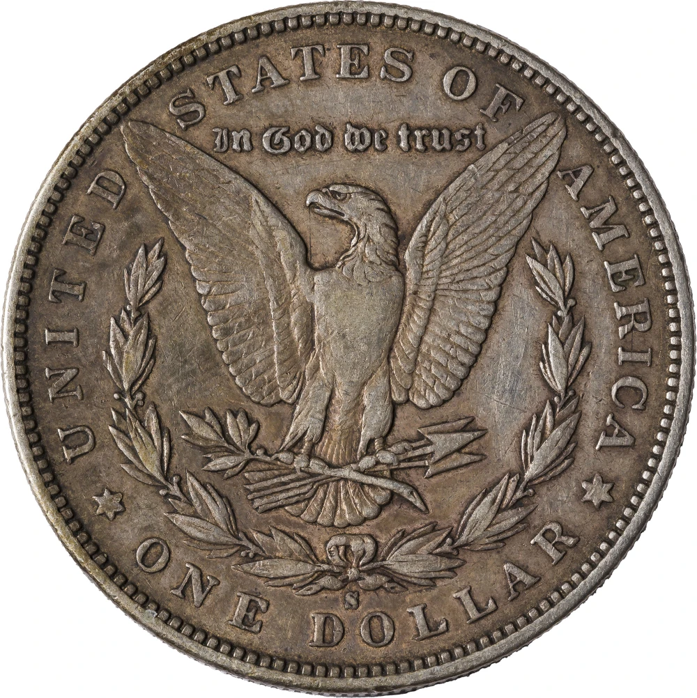 EF-40 1894-S Morgan Dollar