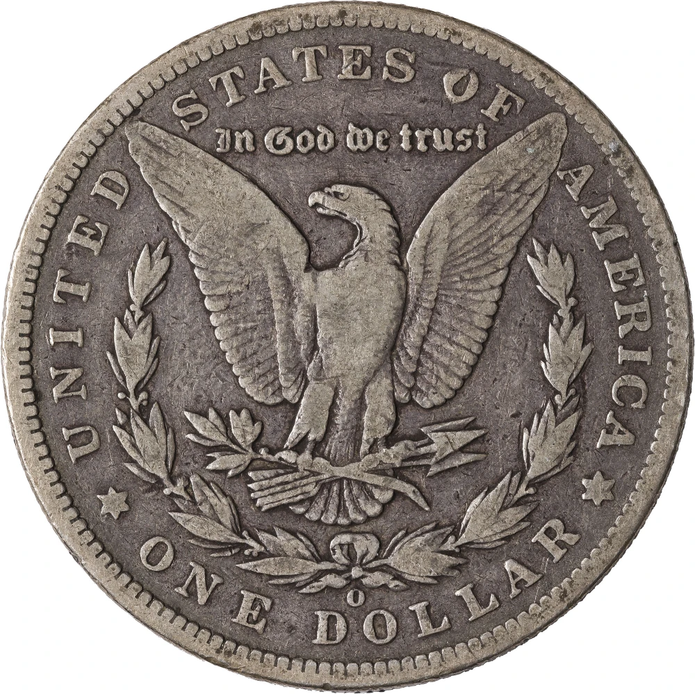 VG+-10 1895-O Morgan Dollar