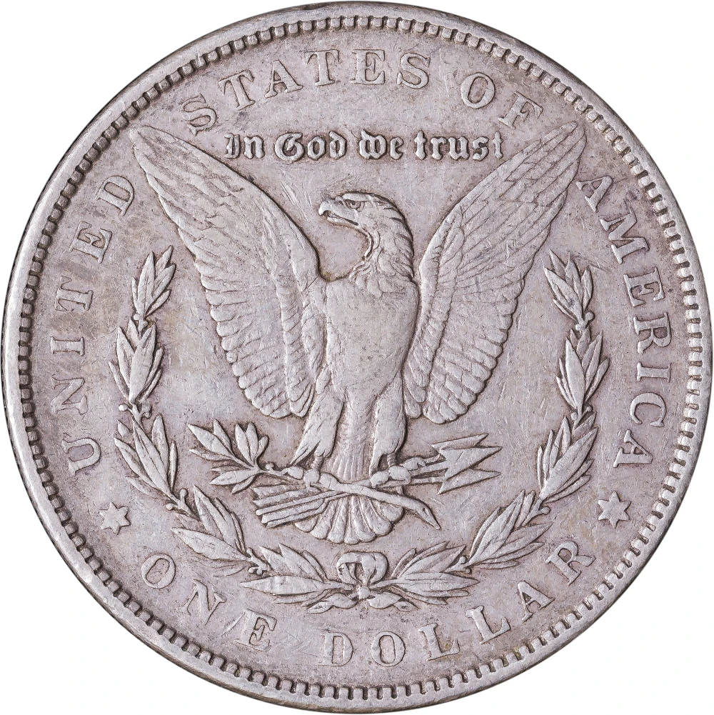 EF-40 1899 Morgan Dollar