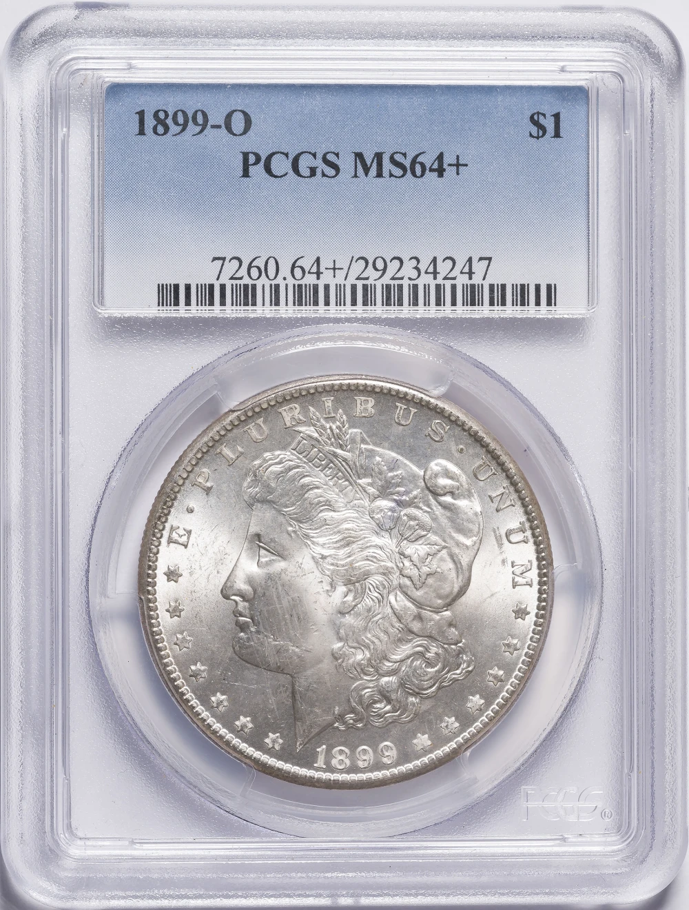 PCGS MS-64+ 1899-O Morgan Dollar