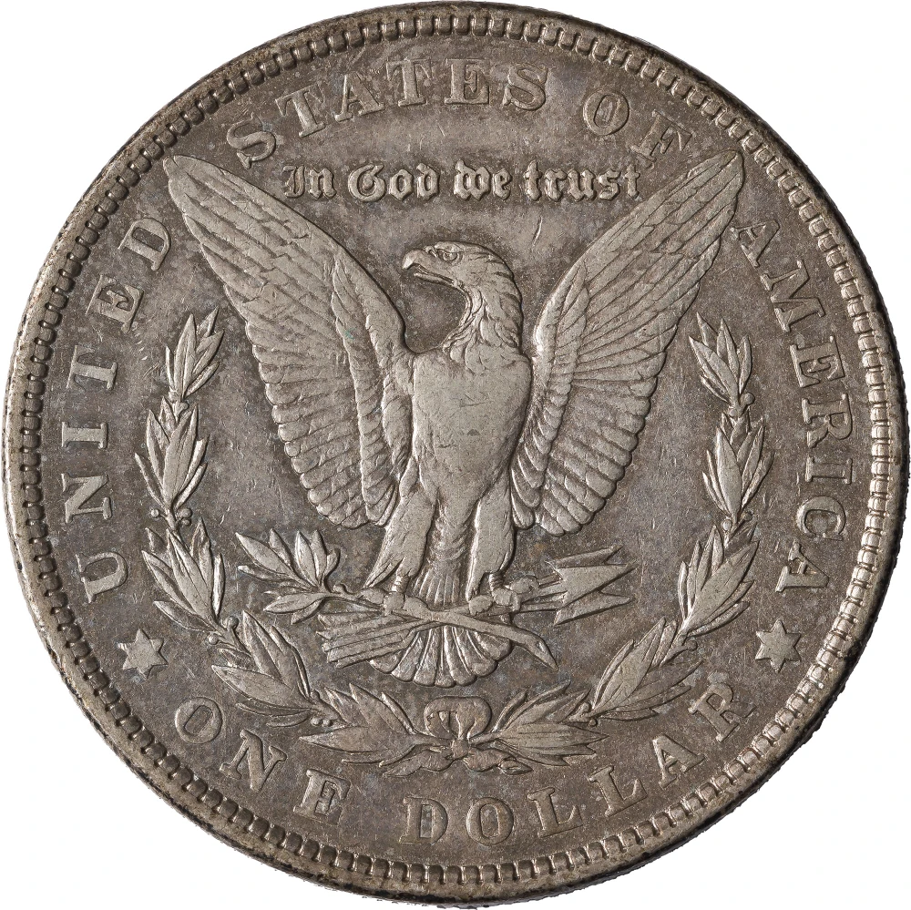 EF-40 1901 Morgan Dollar