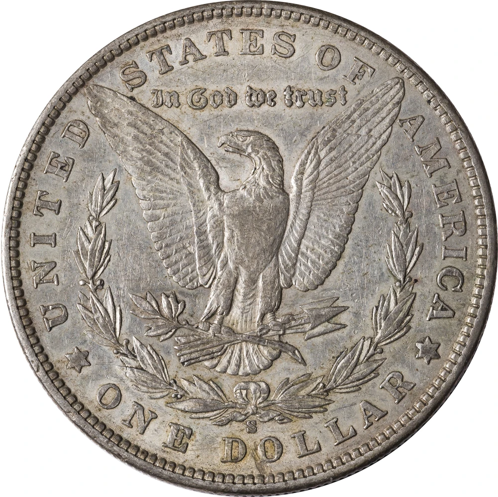 EF-45 1901-S Morgan Dollar