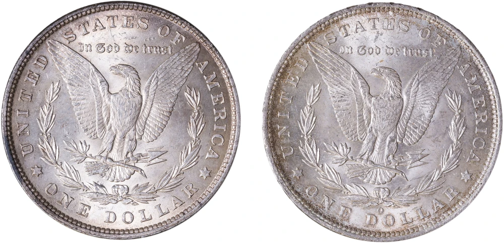 Choice BU-63  Morgan Pair