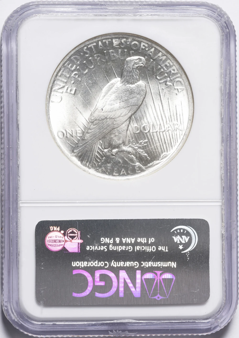 NGC MS-65 1923 Peace Dollar
