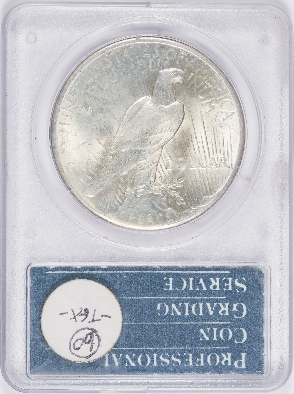 PCGS MS-63 1925 Peace Dollar