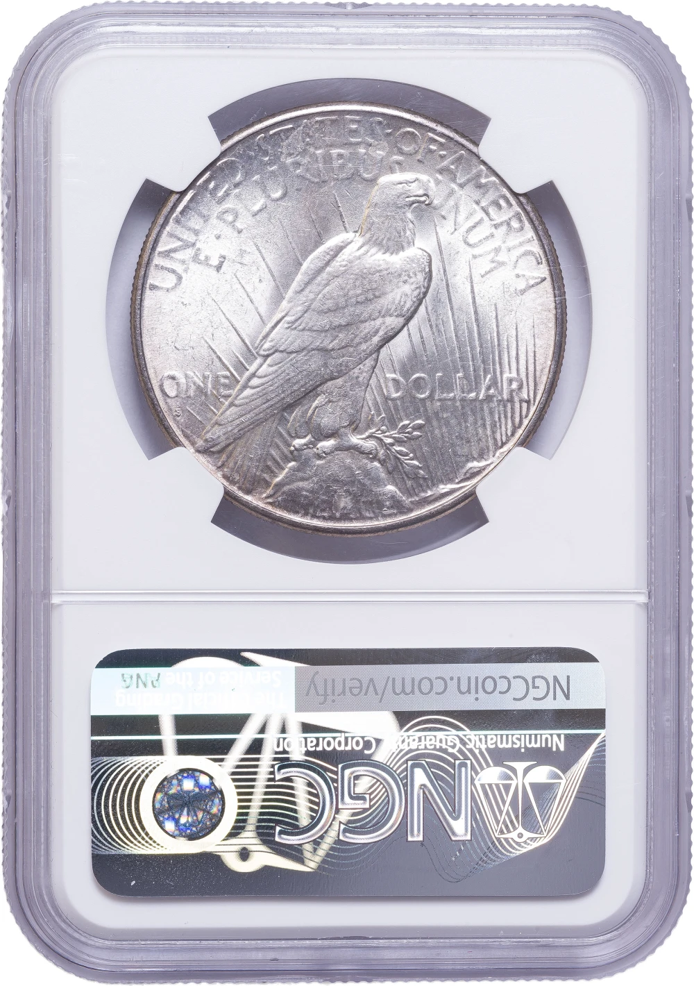 NGC MS-62 1926-S Peace Dollar