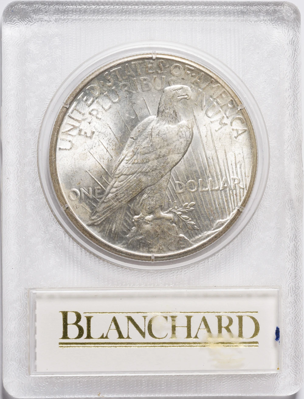 Blanchard MS-63 1926-S Redfield Peace Dollar