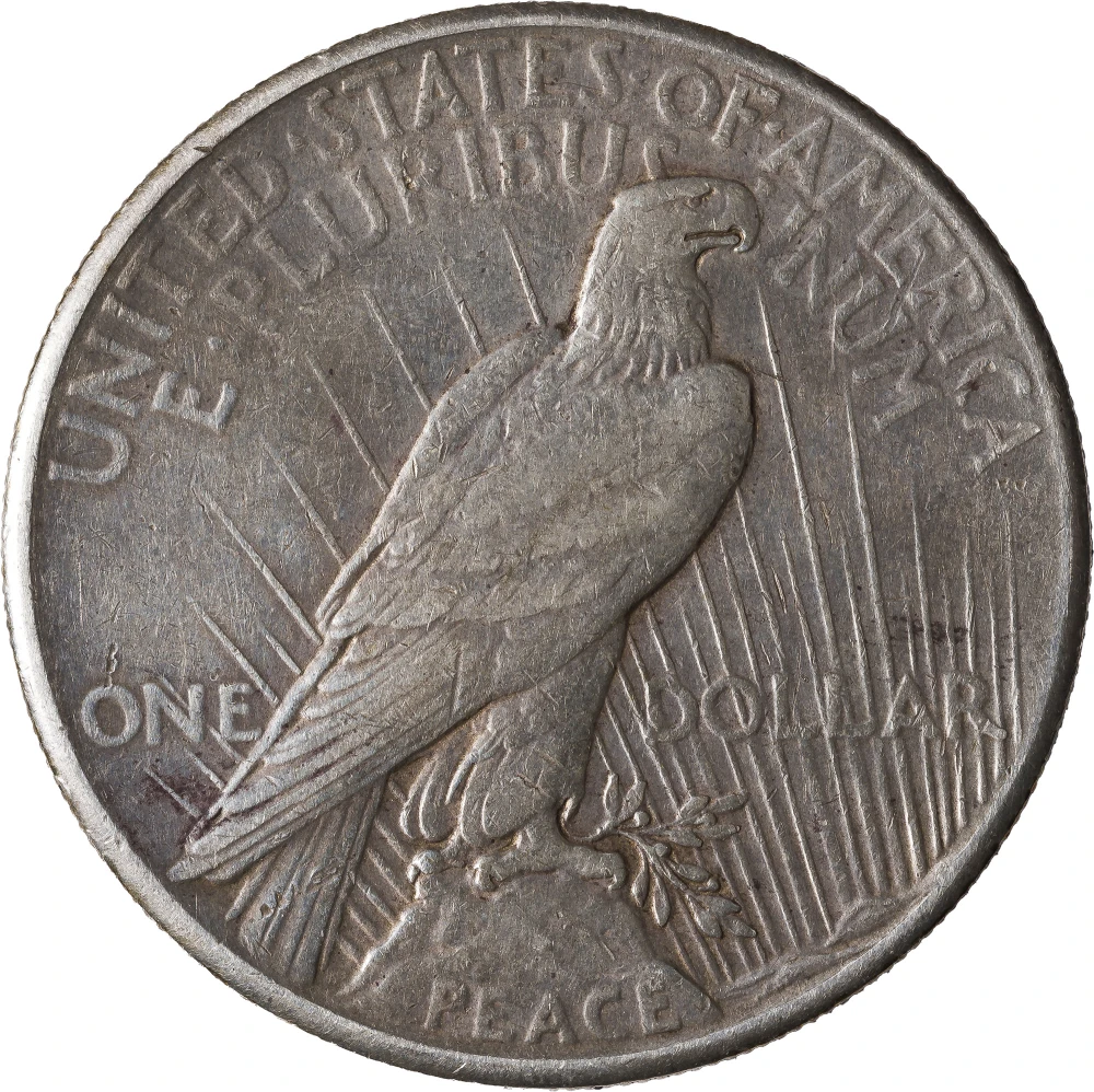 EF-45 1928 Peace Dollar