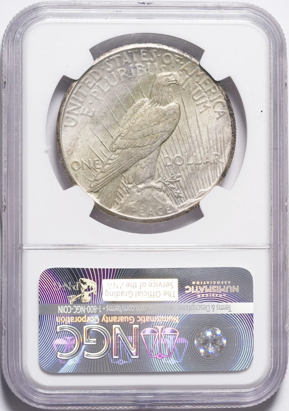 NGC MS-61 1928 Peace Dollar