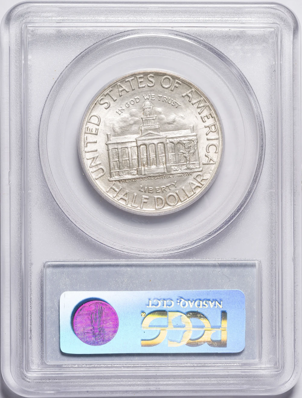 PCGS MS-65 Iowa Commemorative