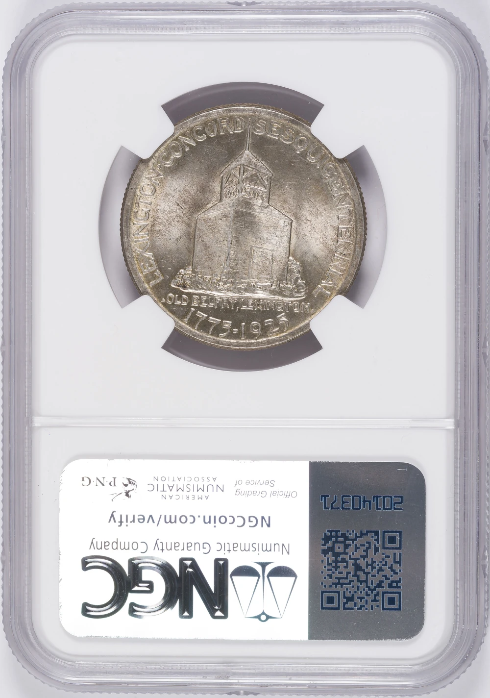 NGC MS-64 1925 Lexington Commemorative
