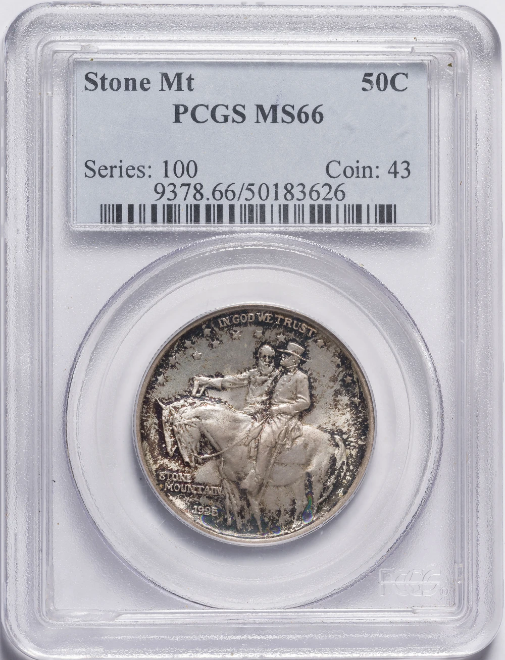 PCGS MS-66 1925 Stone Mt. Commemorative
