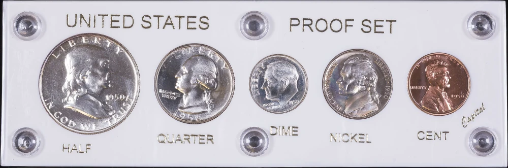 Premium Gem 1950 Proof Set