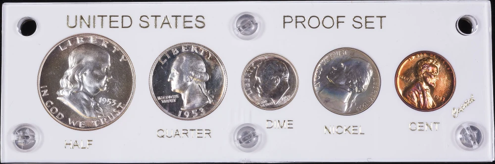 Choice To Gem 1953 Proof Set
