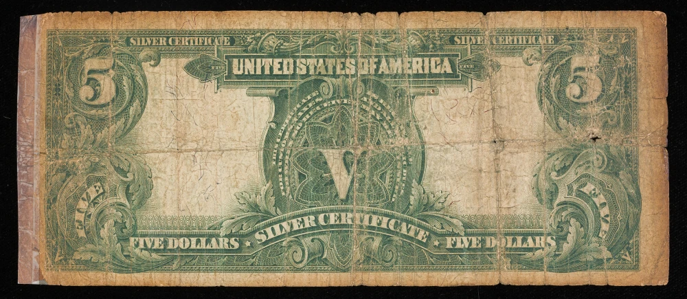 G-4 1899 $5 Chief Silver Certificate