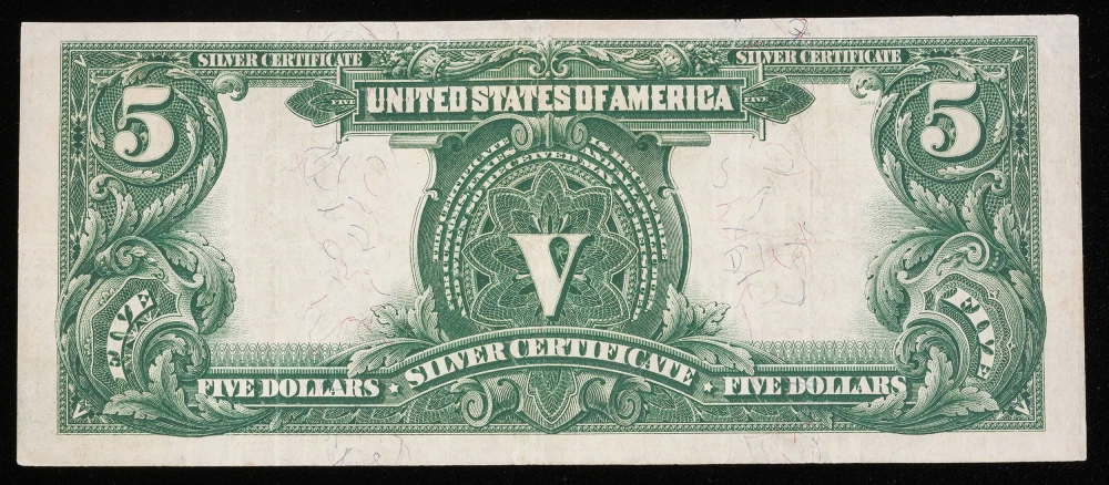 EF/AU 1899 $5 Chief Silver Certificate