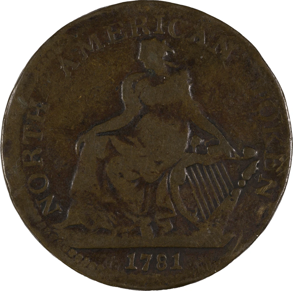 F-12 1781 North American Token