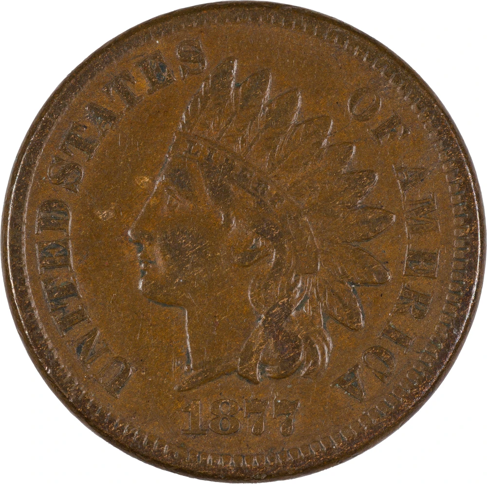 Choice VF-30 1877 Indian Cent