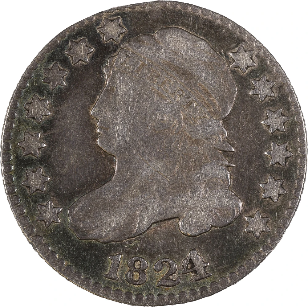 VF-20 1824/2 Bust Dime