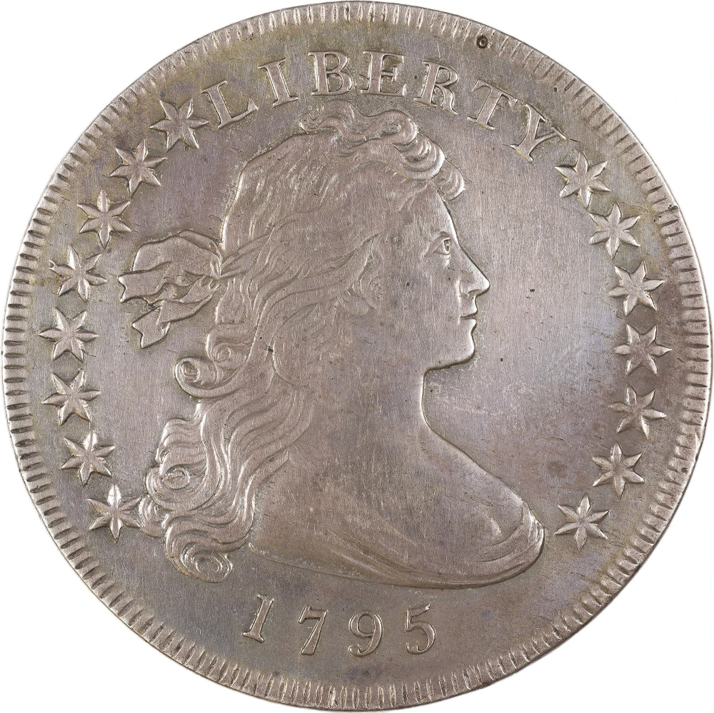 EF Details 1795 Draped Bust Dollar