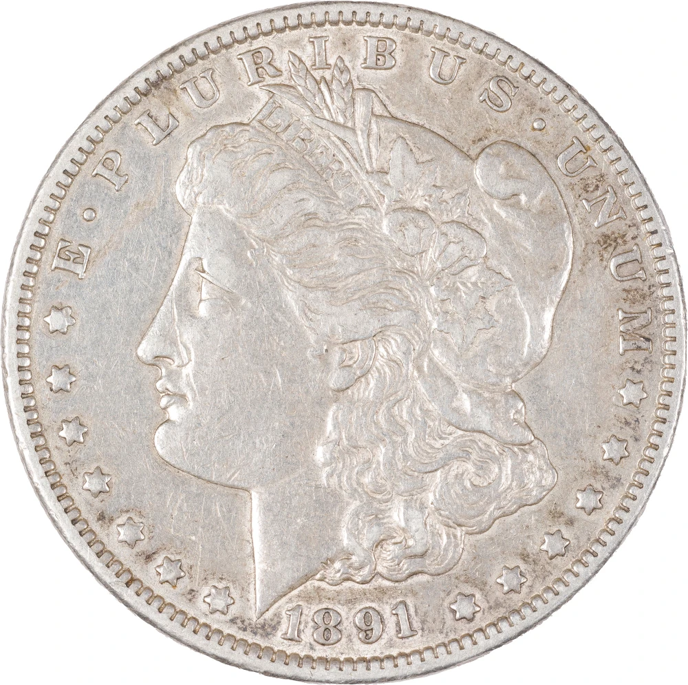 Sharp EF-40+ 1891-CC Morgan Dollar