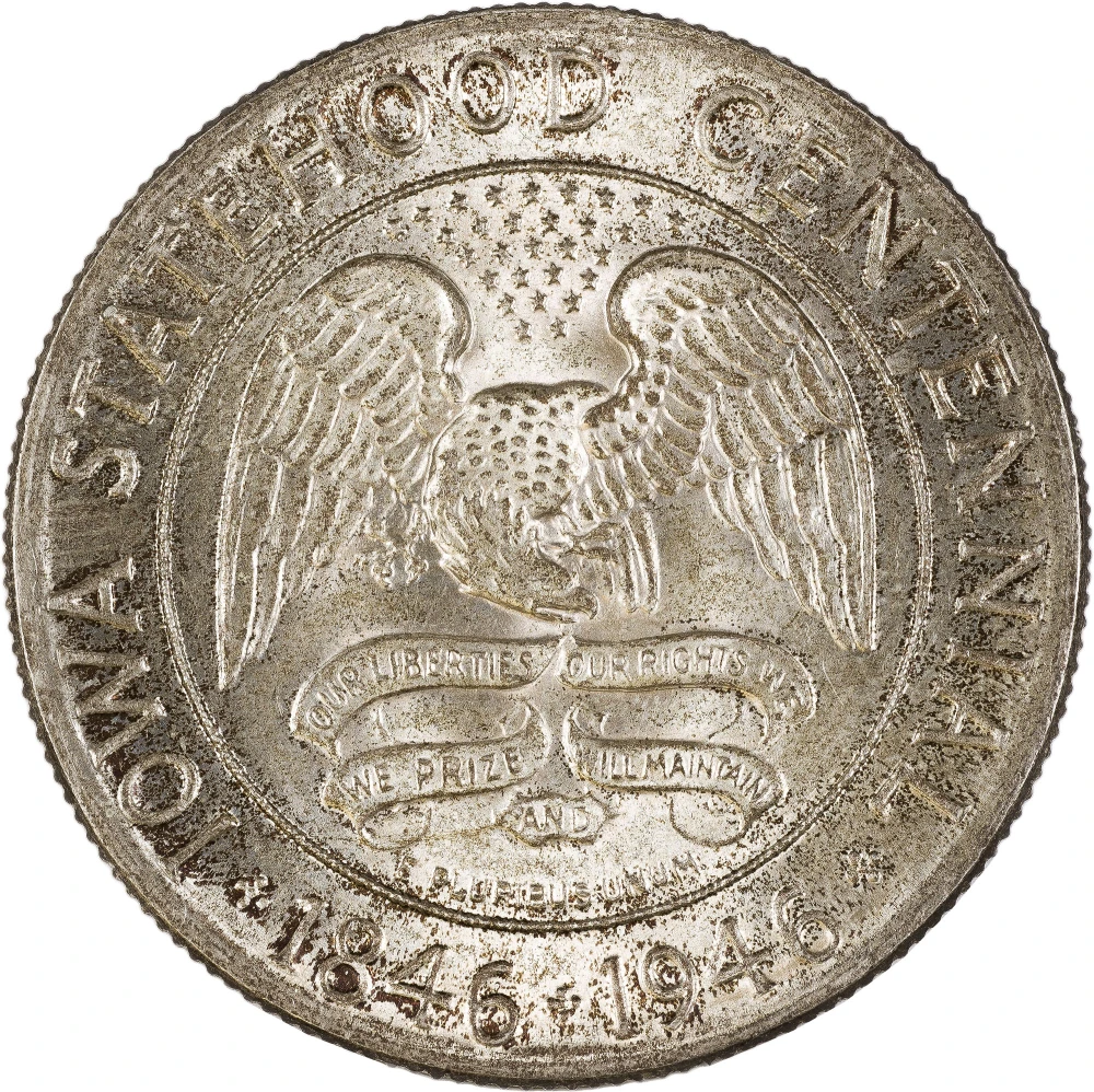 Gem BU-65 Or Finer 1946 Iowa Commemorative