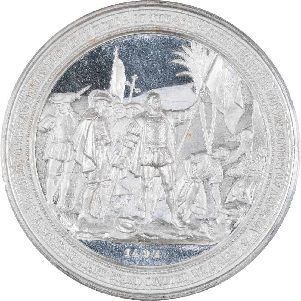 Gem UNC 1892 Columbian Expo Medal