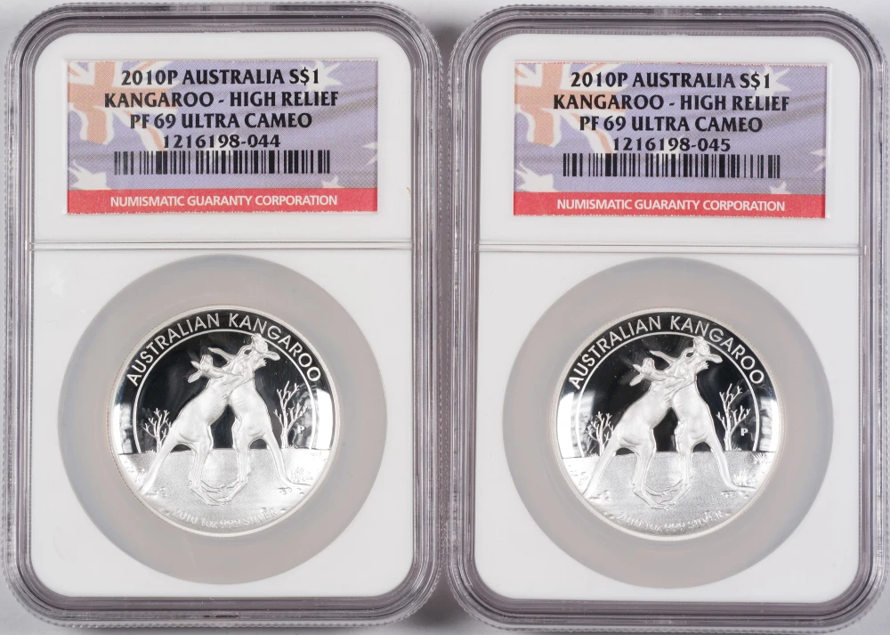 Australia. NGC PF-69 UC HR 2010 Kangaroo Due