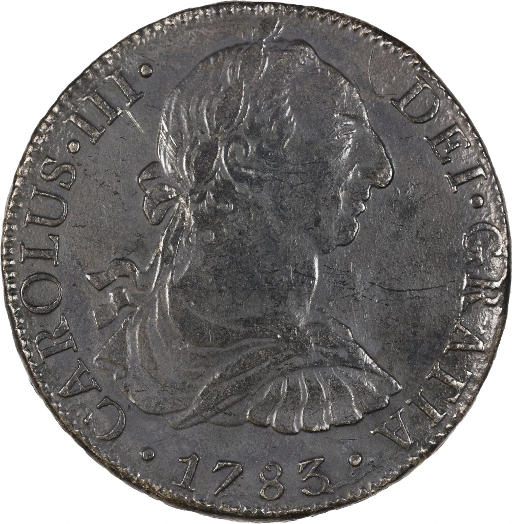 Mexico. EF/AU Details 1783 8 Reales