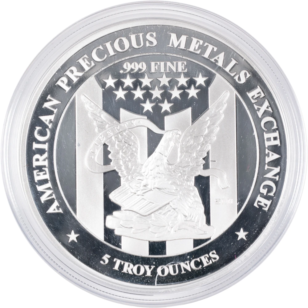 5 Ounce Silver Round