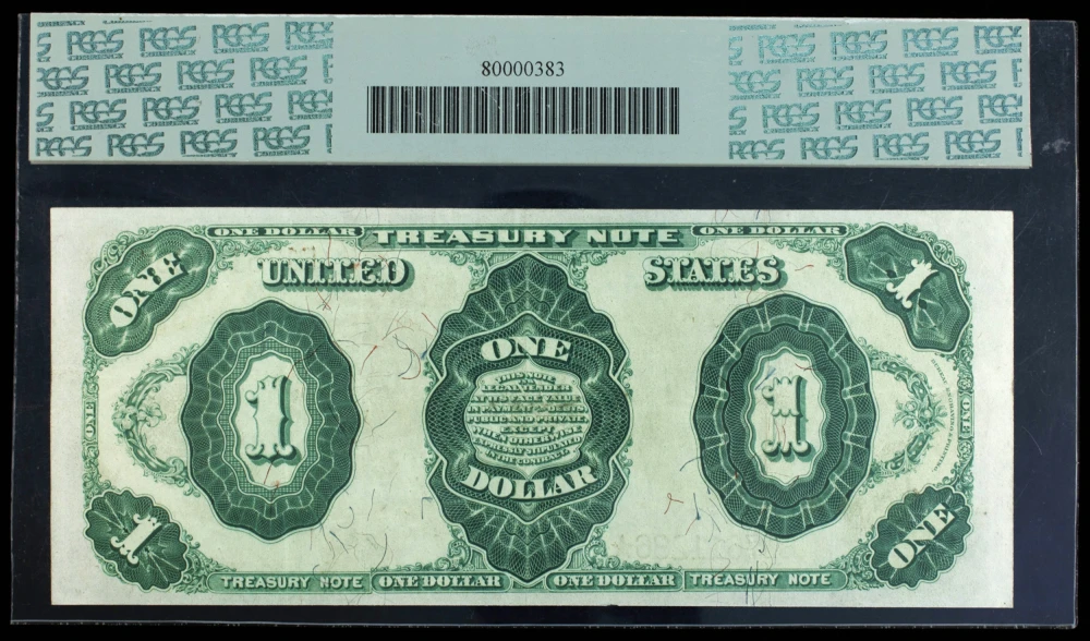 PCGS EF-40 1891 $1 Treasury Note