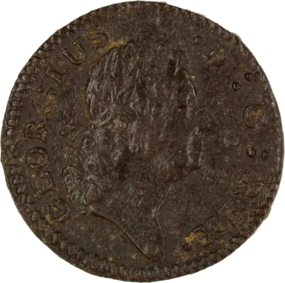 AU Details 1722 Rosa Americana Halfpenny