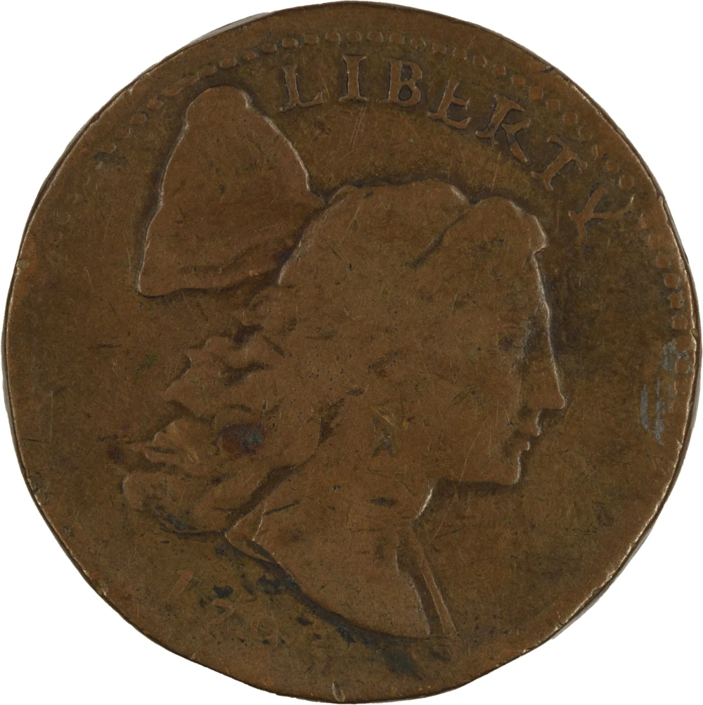 1793 Liberty Cap Electrotype Copy Large Cent
