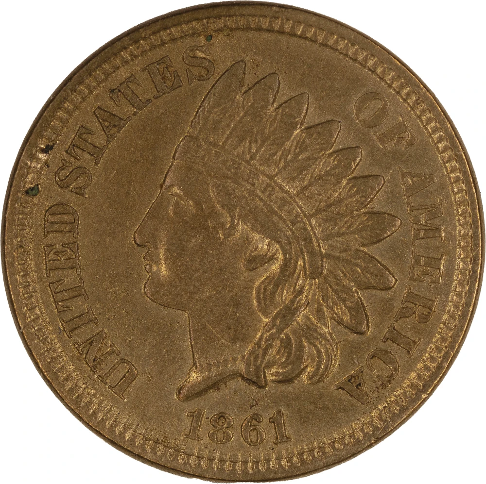 AU Details 1861 Indian Cent