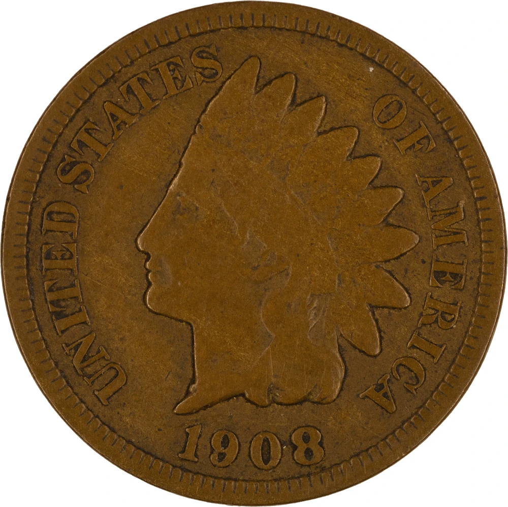 1908-S Indian Cent G-VG-6
