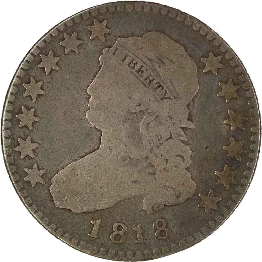Good-VG 1818 Quarter