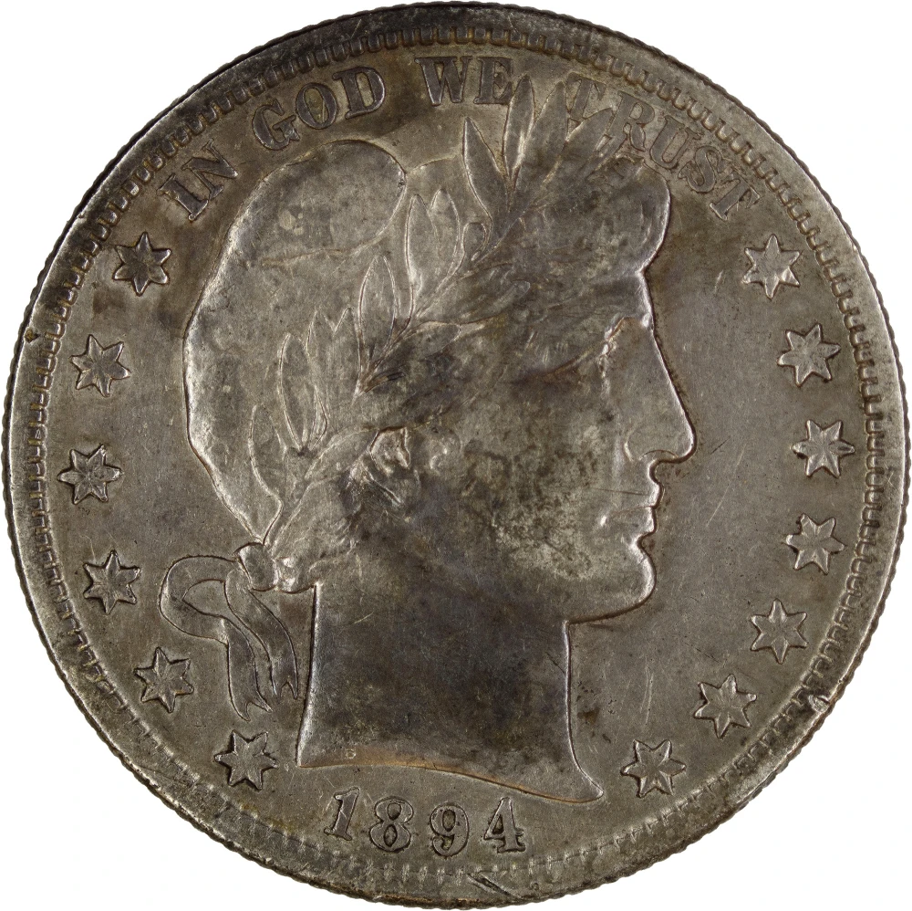 EF-40 Details 1894-S Half Dollar