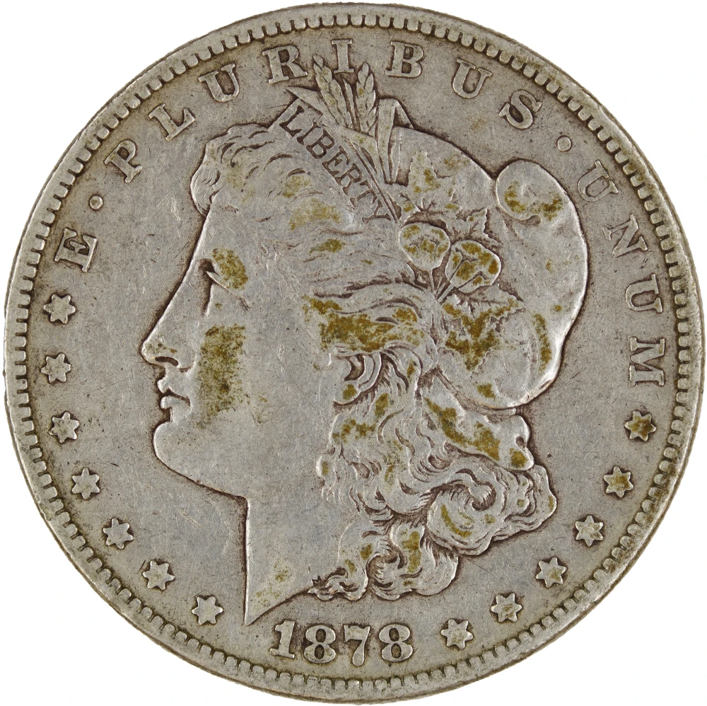 Choice VF-30 1878-CC Morgan Dollar