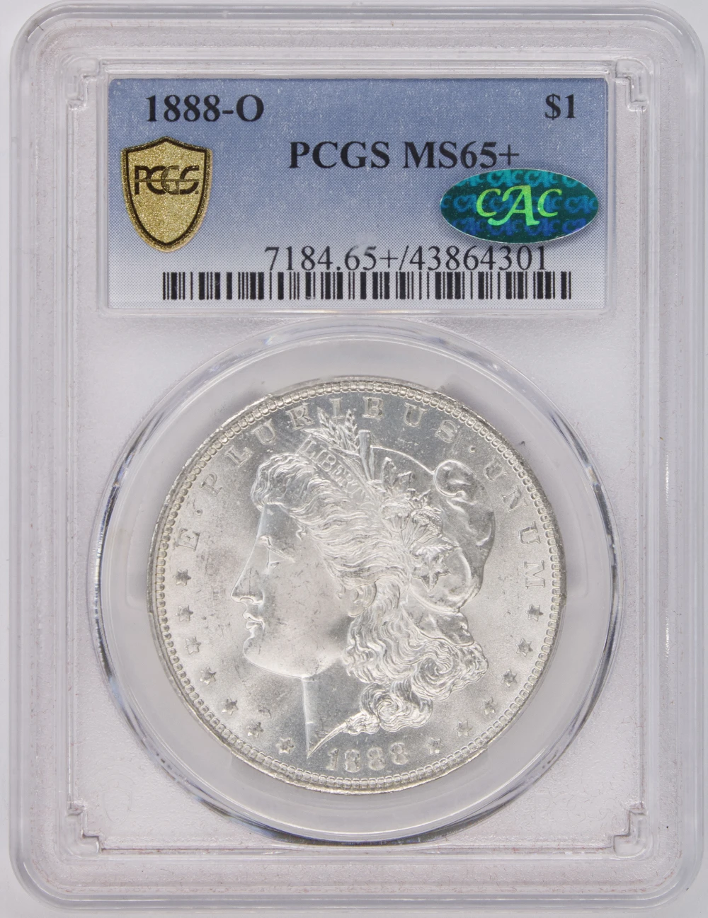 NGC MS-65+ CAC 1888-O Morgan Dollar