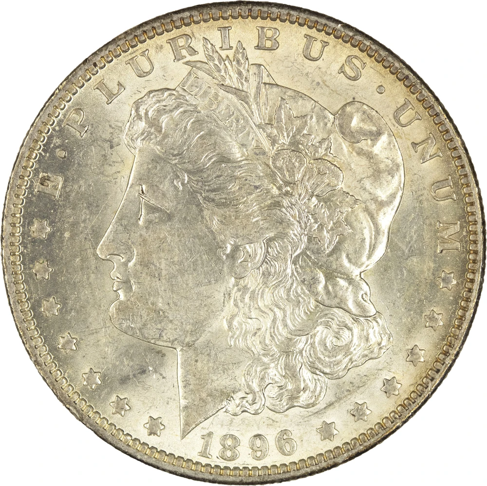 BU-60 Details 1896-O Morgan Dollar