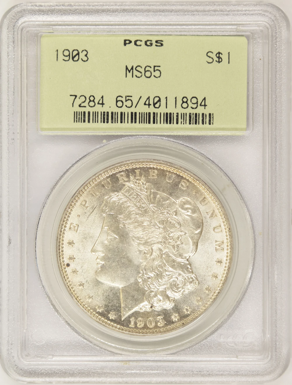 PCGS MS-65 1903 Morgan Dollar