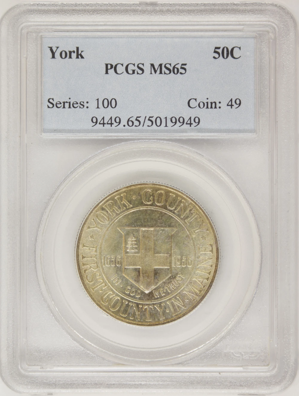 PCGS MS-65 1936 York Half Dollar