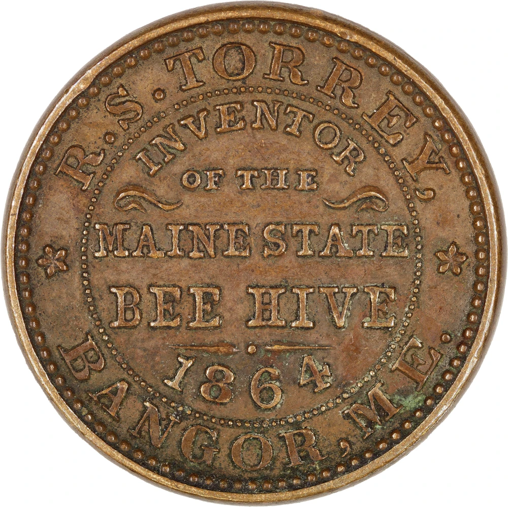 Maine. Bangor. 1864 Civil War Store Card