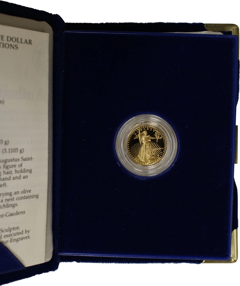 A 2nd 1988 Proof 1/10 Ounce Gold Eagle