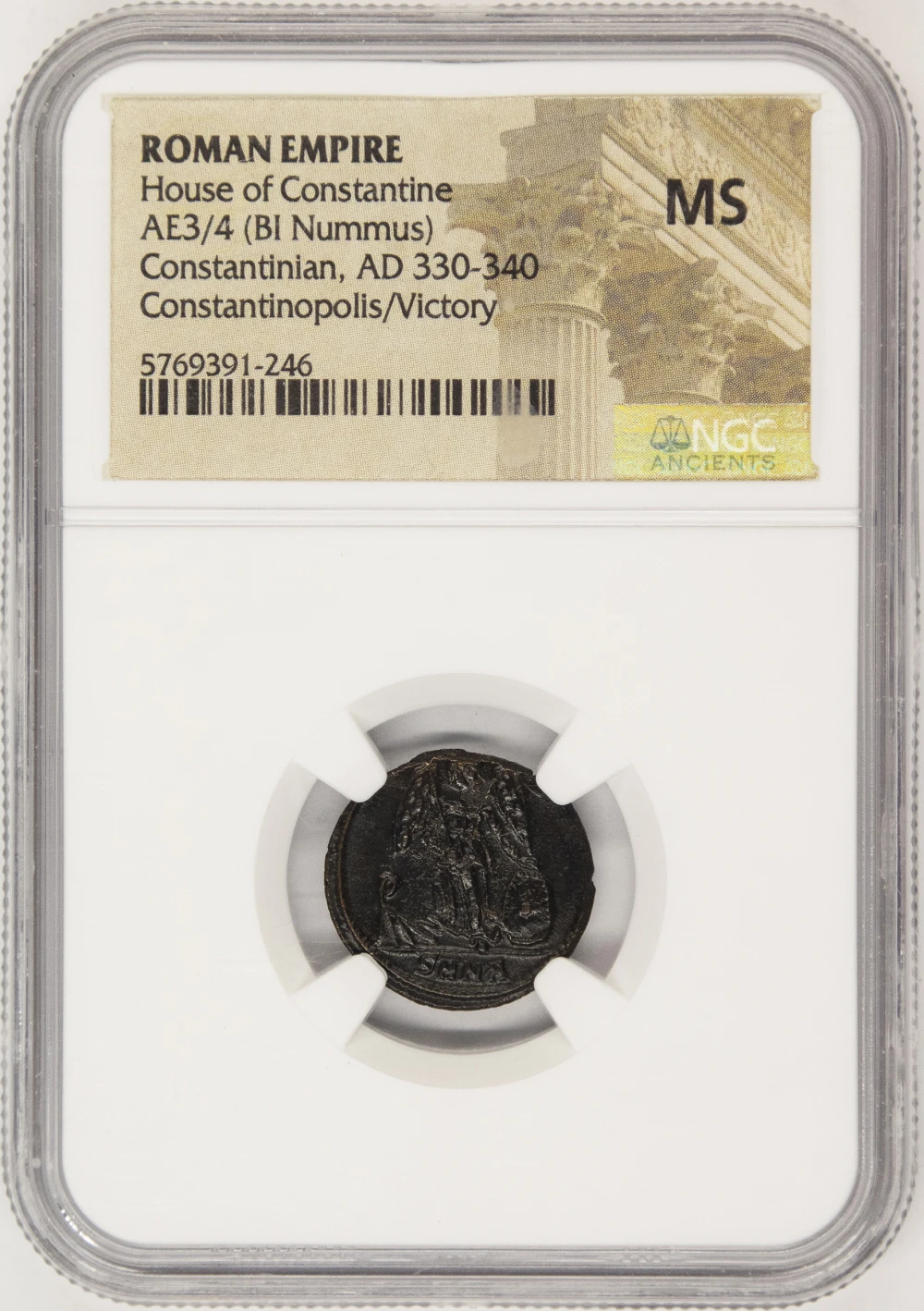 NGC Mint State Roman Bronze