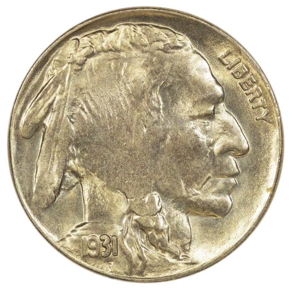 MS-63 1931-S Buffalo Nickel