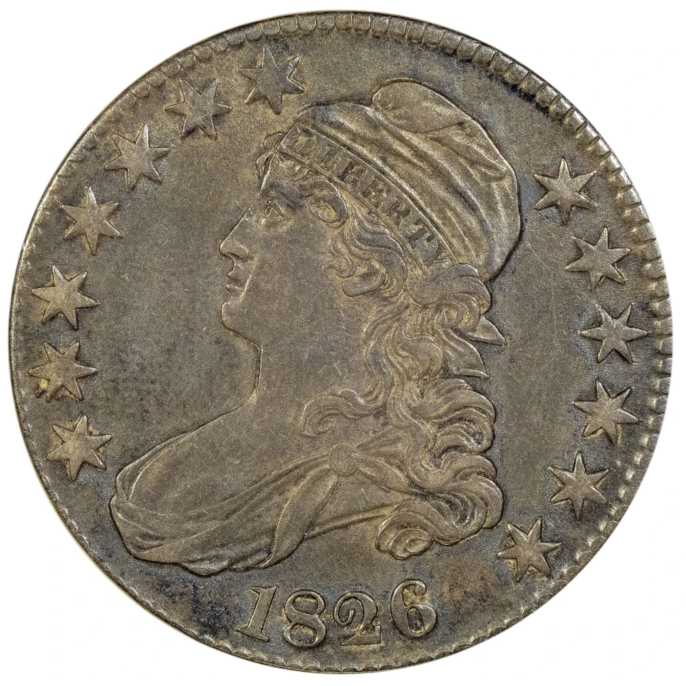 EF-40 1826 Half Dollar