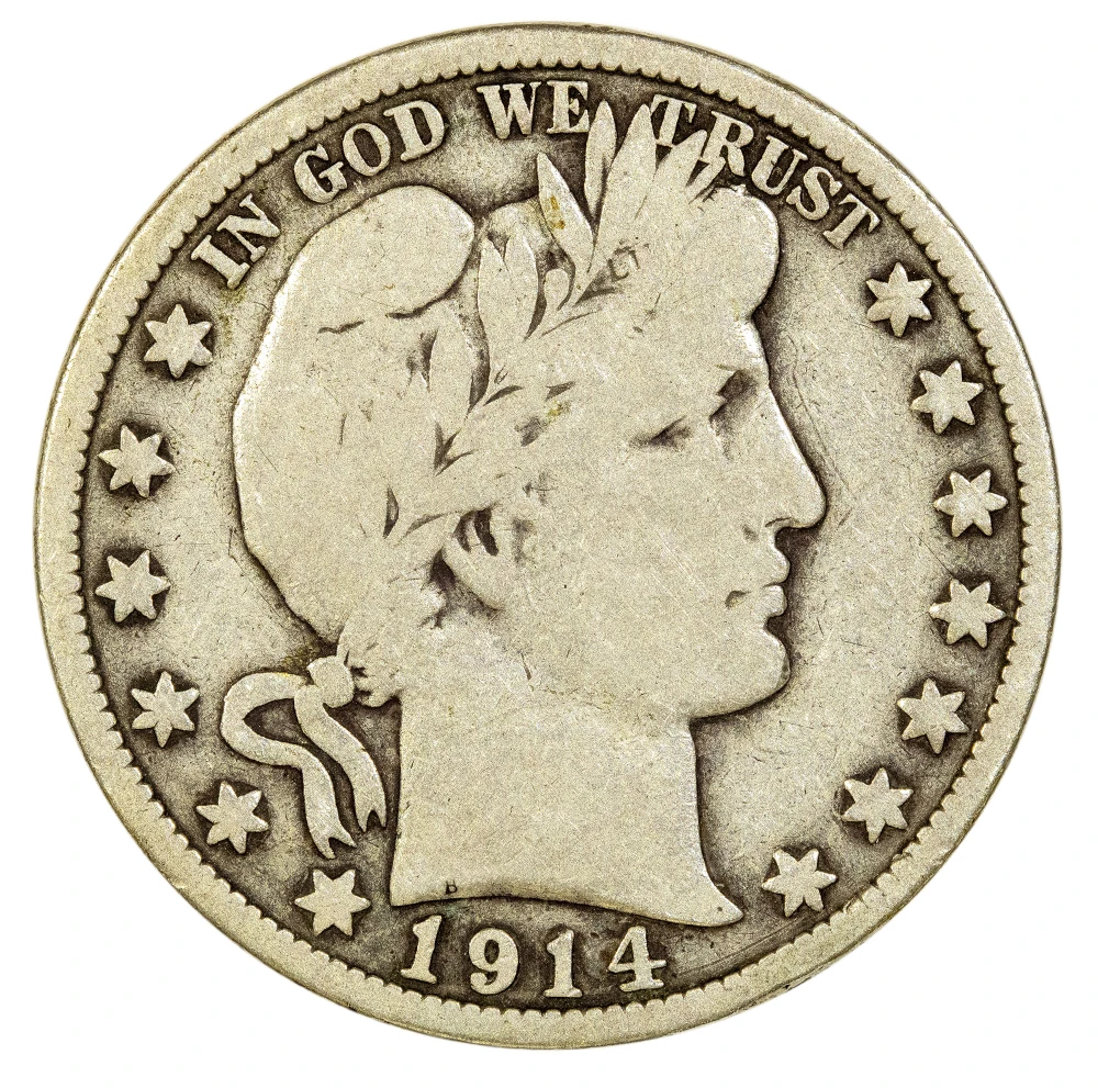 VG-8 1914 Half Dollar