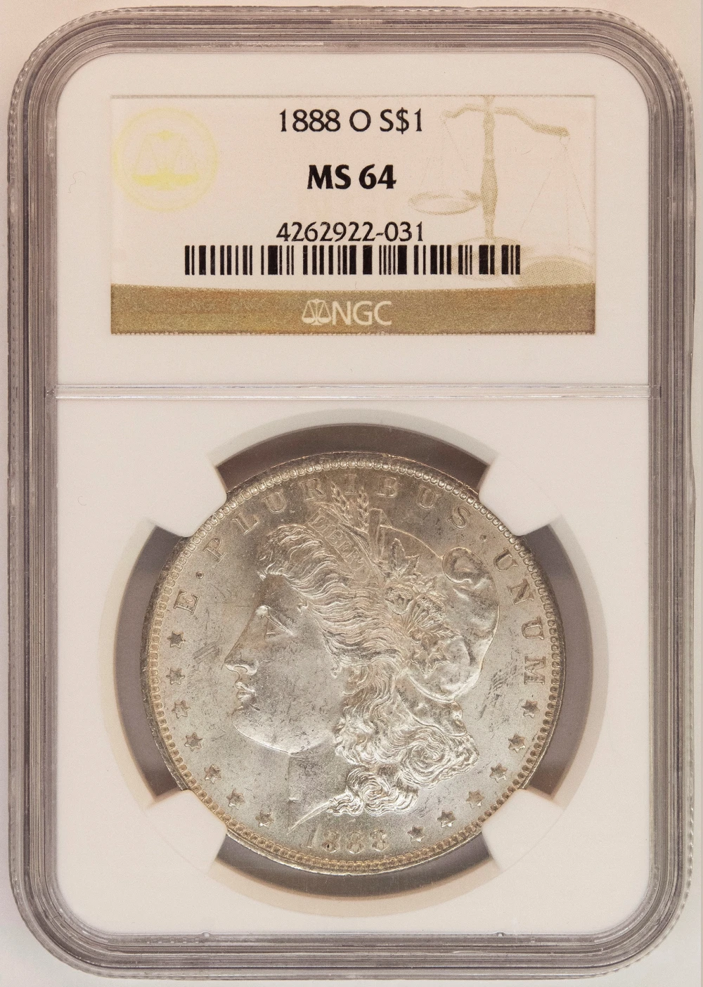 NGC MS-64 1888-O Morgan Dollar
